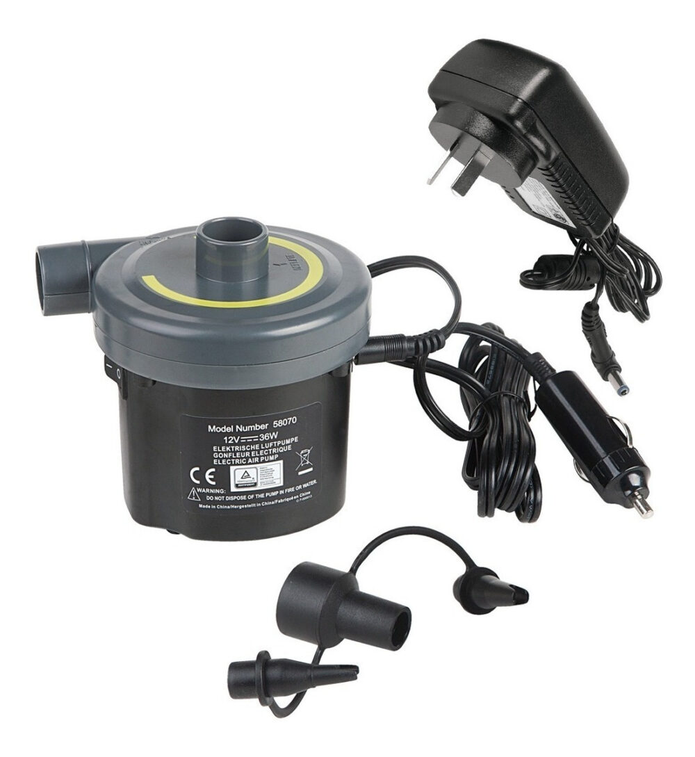 Inflador Eléctrico Waterdog Hb 128 - 12v/220v - Desinflador