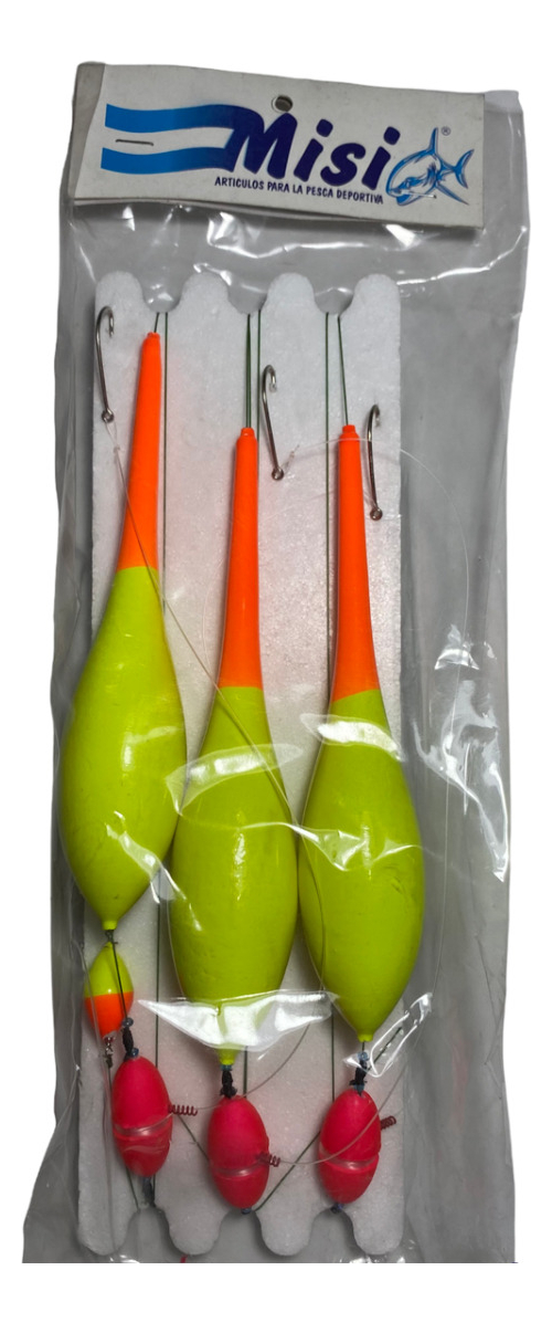 Linea Armada Pejerrey Misi Rio Laguna 3 Boyas Con Tramposa