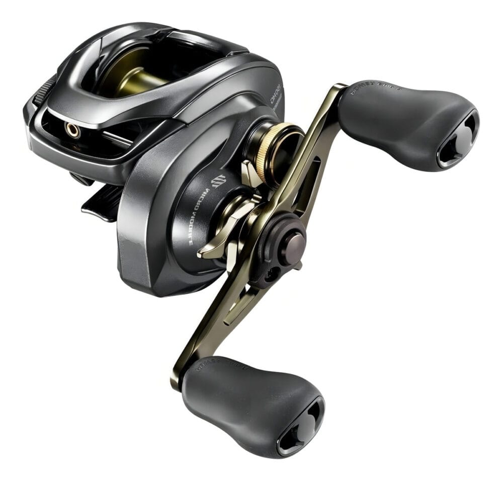 Reel Rotativo Shimano Curado Dc 151hg Izquierdo Color Negro