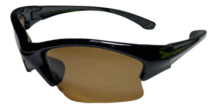 Anteojos Kunnan Polarizado Marron 0.8 Mm Estuche Rigido