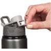 Botella Waterdog Scorpio Negra 750cc. Aluminio Color Negro