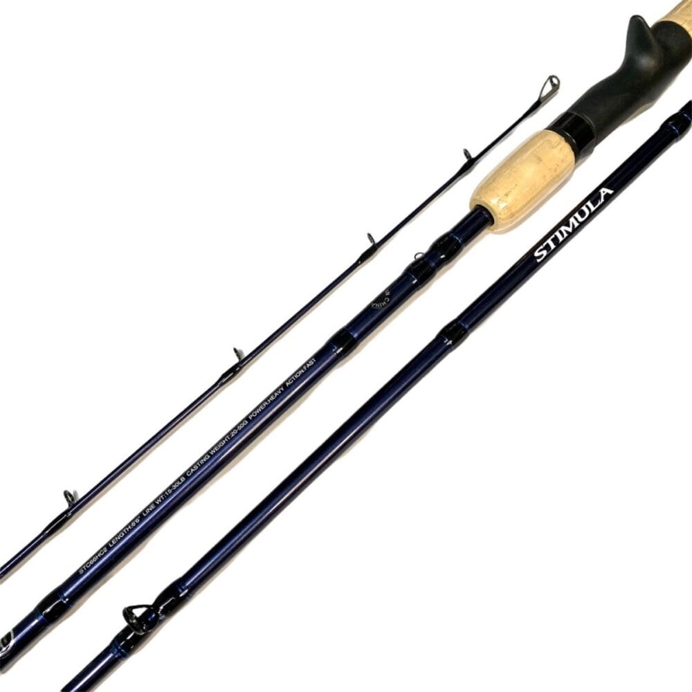 Caña Shimano Stimula Nueva 1,98m 2 Tr 15-30lb Heavy Rotativo