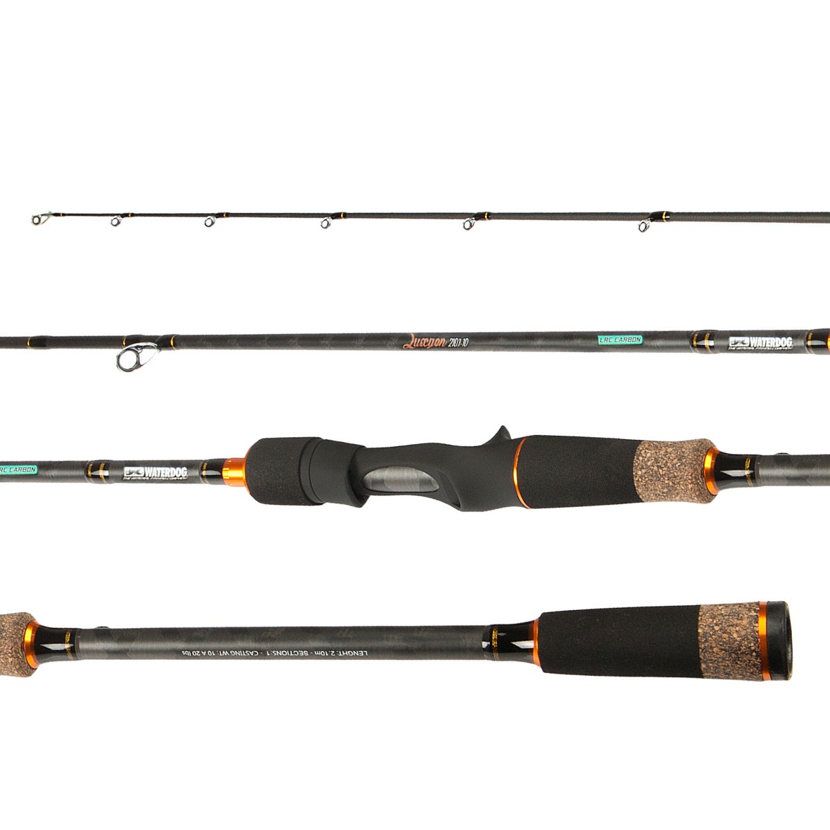 Caña Waterdog Luxgen 195cm 1 Tramo 8-14lbs