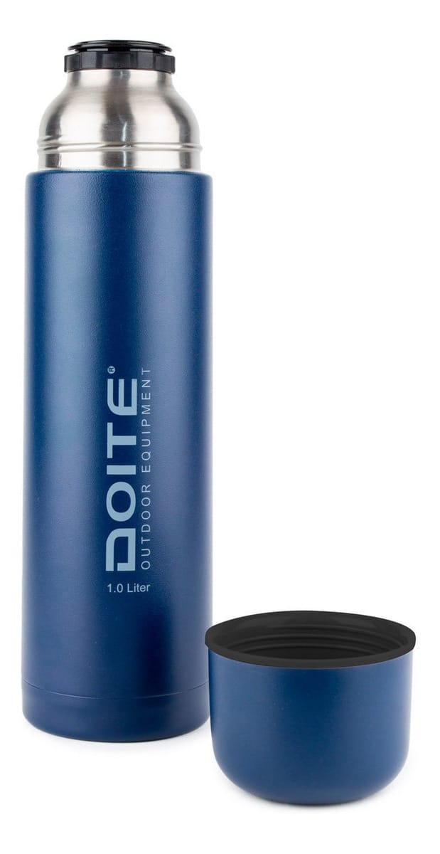 Termo Doite Max De Acero Inoxidable 1l Navy