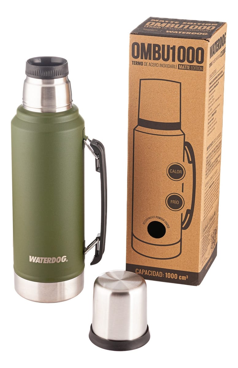 Termo Waterdog Ombu 1000ml Verde Ombu1000gm