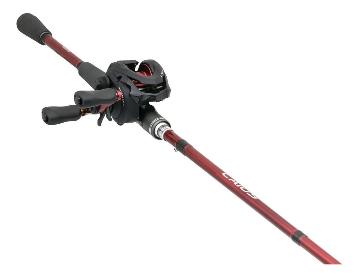 Combo Shimano Caius Caña 2,10m Mas Reel 150 Bait Mas Multi
