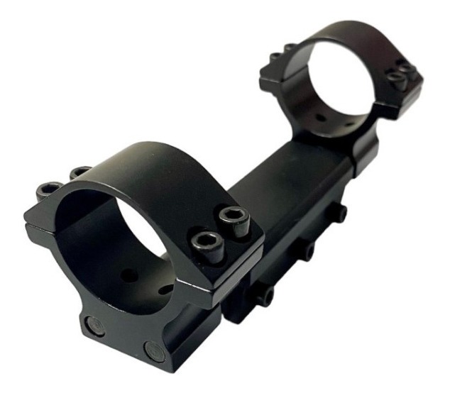 Montaje Mira Telescópica Fox Monopieza Anti Recoil 11 Mm