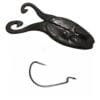 Señuelo Gozio Lure Soft Rana Paddle Goma Con Offset