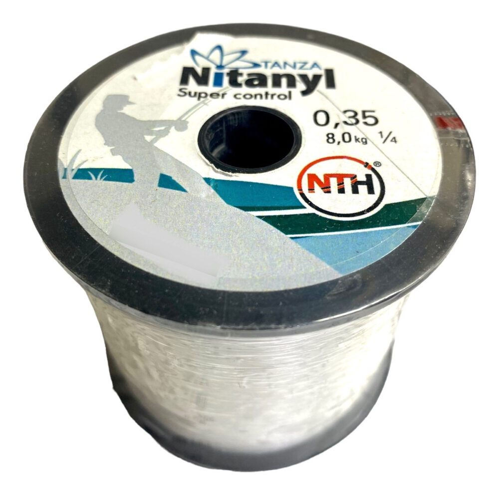 Nylon Nitanyl Pesca Super Control 0,35 Mm 8 Kg Bobina 1/4