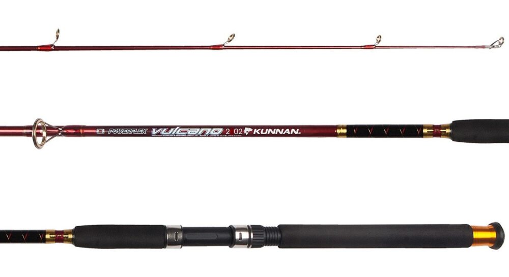 Caña Kunnan Vulcano 2402 - 2 Tramos - 8 A 14 Lbs