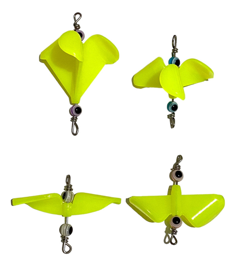 Helice Giratoria Para Señuelos Tsk Blister Con 4 Modelos