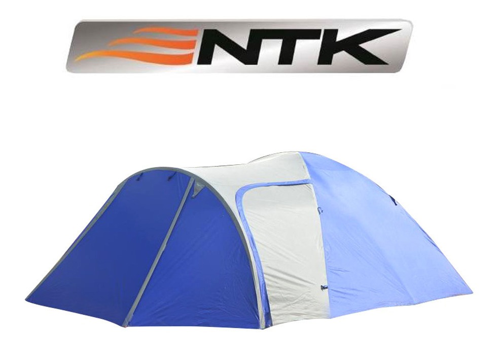 Carpa Ntk Patagonia Para 4 Personas Azul/celeste