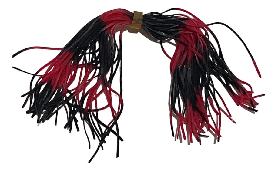 Flecos De Silicona Para Señuelos Pollerita De 12 Cm Gomas