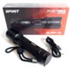 Linterna Spinit Pointmax 400r Duo Recargable Pila 400 Lumens Color De La Linterna Negro Color De La Luz Blanco