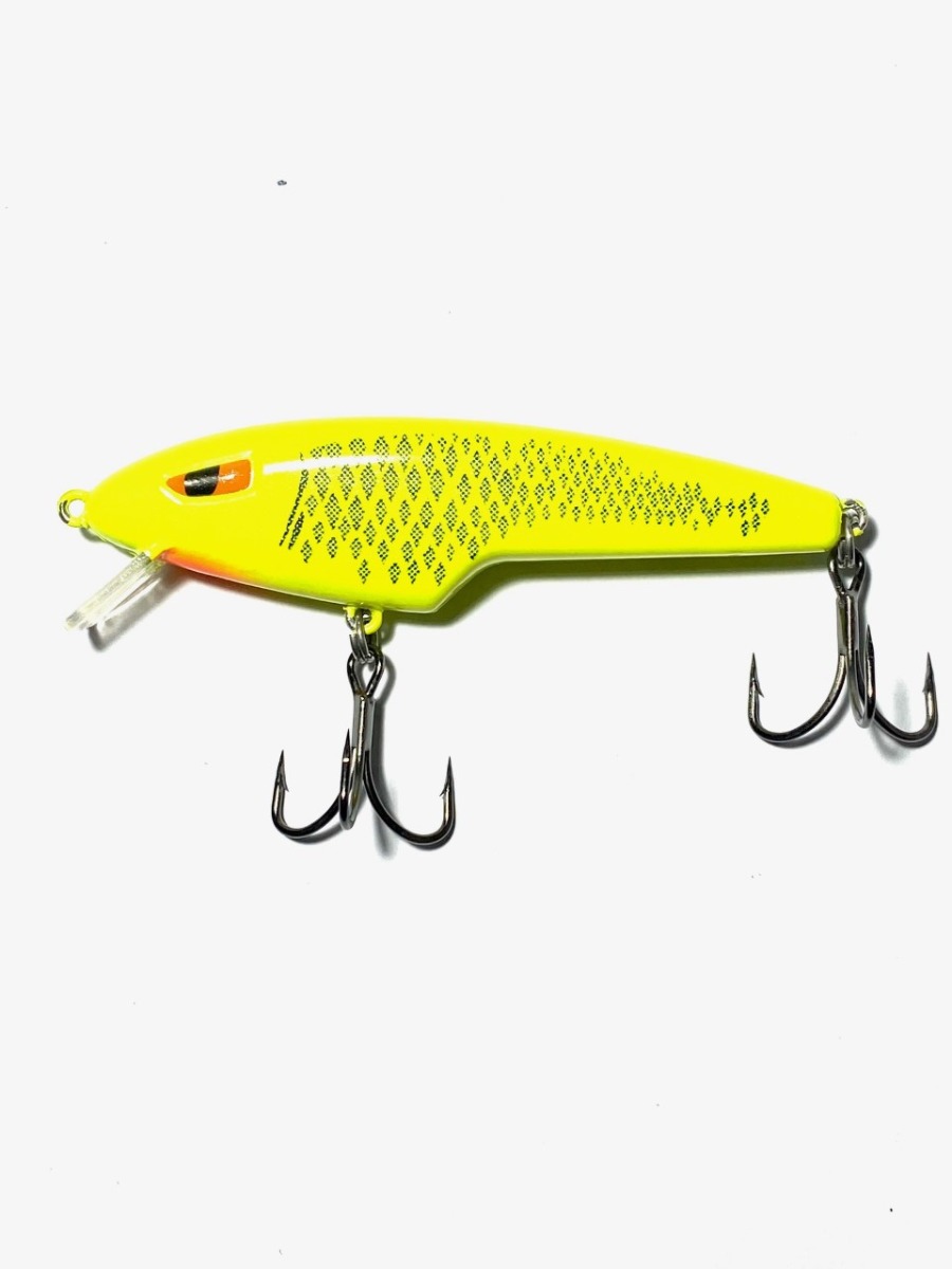 Señuelo Gozio Fat Minnow 11 Cm 35 Gr Profundiza 0,50m Dorado
