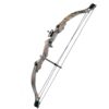 Arco Compuesto Leslie De 18/28 Libras + Flechas + Blanco