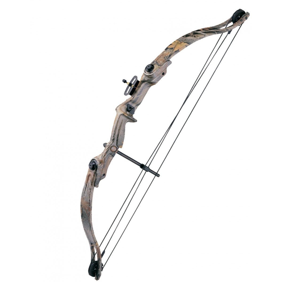 Arco Compuesto Leslie De 18/28 Libras + Flechas + Blanco
