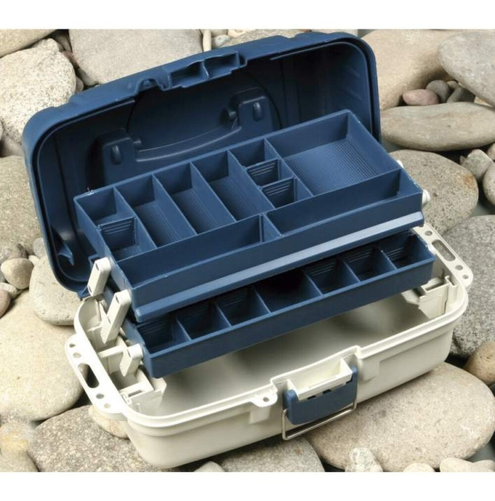 Caja Waterdog Polipropileno - 2 Bandejas - 20x36x18,5 Cm