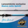 Caña Spinit Bluerider 2 Tramos 10-20lb Pesca Variada Carbon