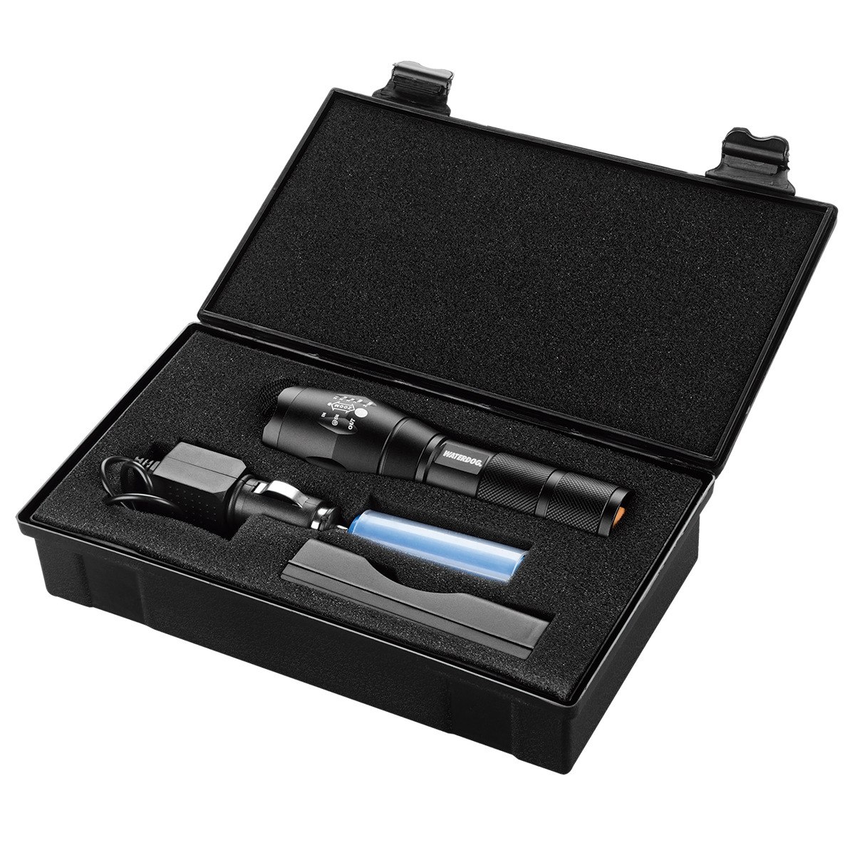 Linterna Waterdog Multifunción - 800 Lumens - Recargable