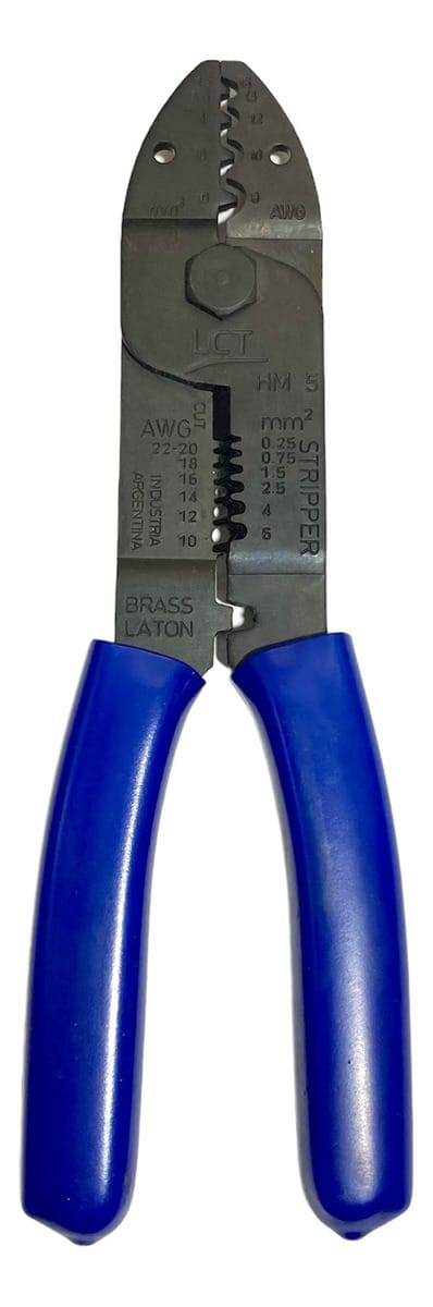 Pinza Crimpeadora Terminales Electricidad Lct Hm-5 1,5-10mm