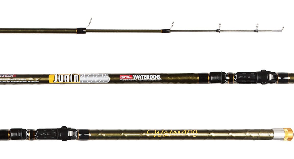Combo Caña Waterdog Junín 4m+reel Kovalt 4003+nylon Pejerrey