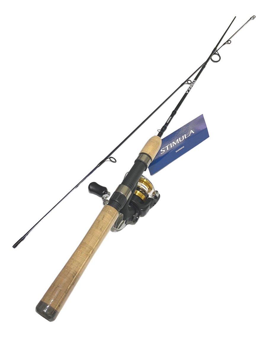 Combo Shimano Caña Stimula Ligth 6-10lb+reel Fx 1000+nylon