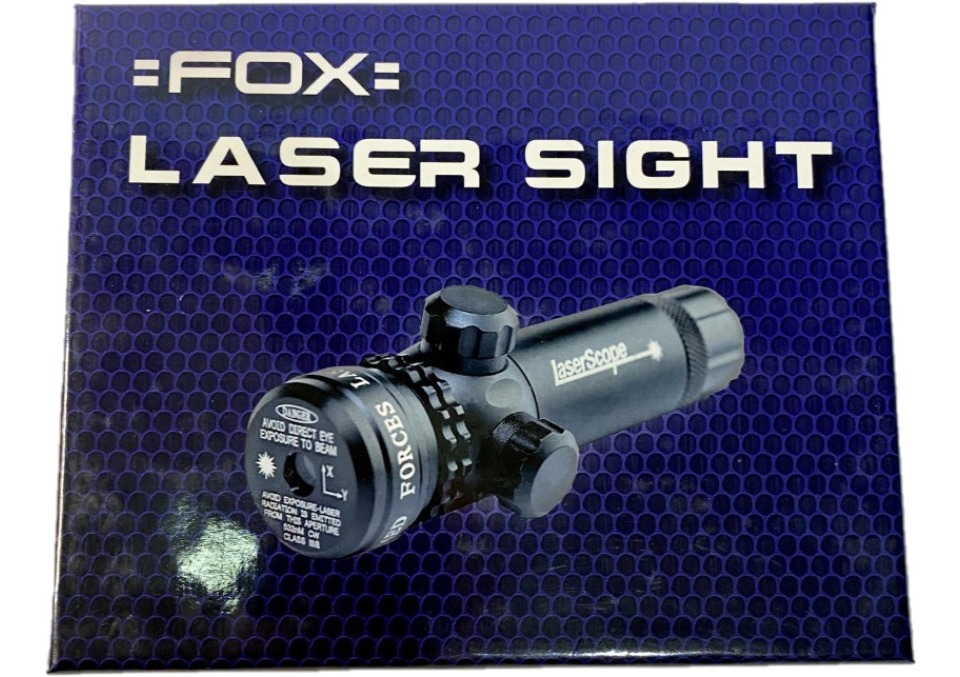 Mira Láser Fox F-ray 300m Verde P/riel De 11mm