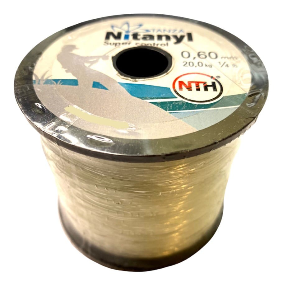 Nylon Nitanyl Pesca Super Control 0,60 Mm 20 Kg Bobina 1/4