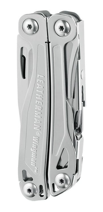 Pinza Multiuso Leatherman Wingman Acero Funda Navaja 14 Usos