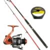 Combo Pesca Variada Caña Spinit 2,10m+reel Waterdog+nylon