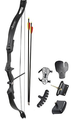 Set De Arco Crosman Elkhorn 17-21lbs Flechas+acces. Completo