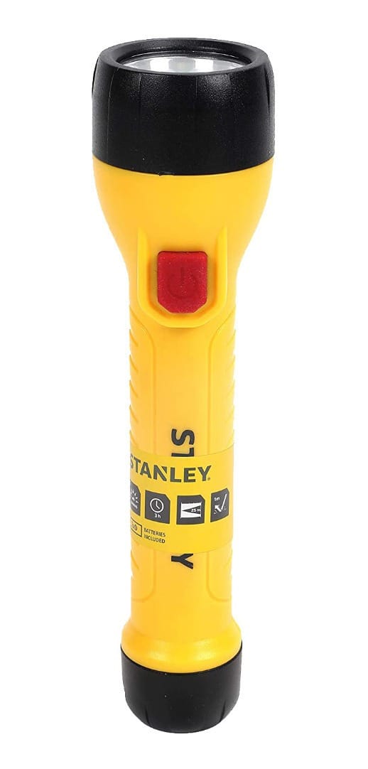 Linterna Stanley Pvc Led 40 Lumenes Alcance 35m Pilas