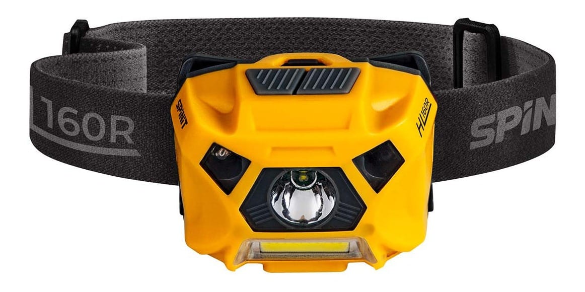Linterna Spinit Cabeza Minero Hl160r 160 Lm Recargable 130 M