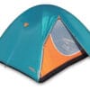 Carpa Iglu Para 4 Personas Spinit Camper Camping Impermeable Color Naranja/turquesa