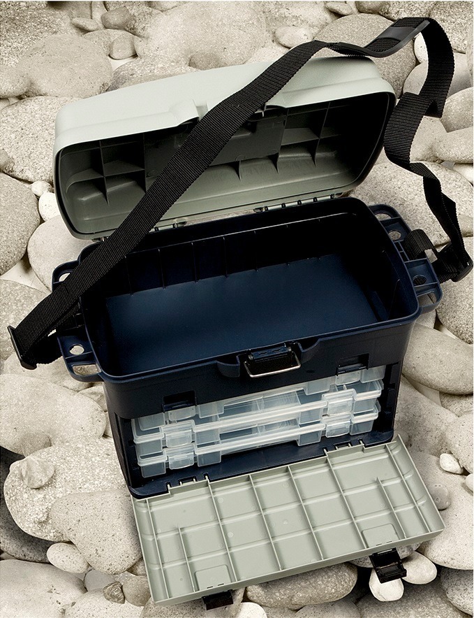 Caja De Pesca Waterdog Con Bandejas Y Divisiones Bsf26023