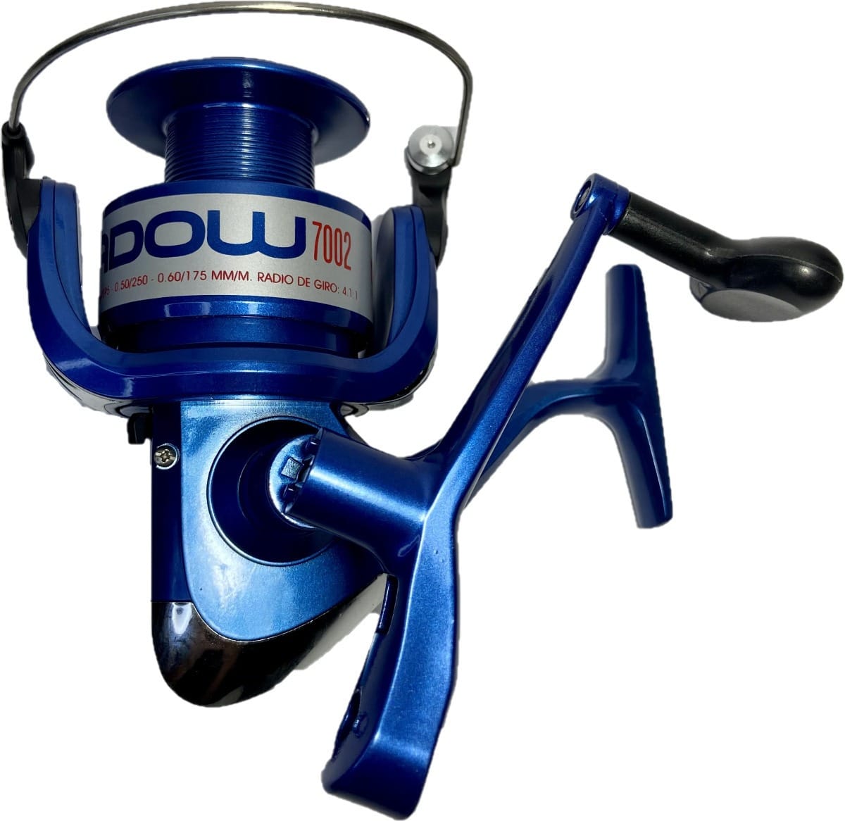 Reel Waterdog Shadow 7002 2 Rulemanes 4.1:1 0,50/250 Mm/m