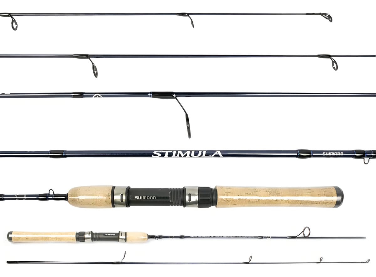 Vara Ultra Light Shimano Stimula (1,68 M) De 2 A 6 Libras, 2 Piezas