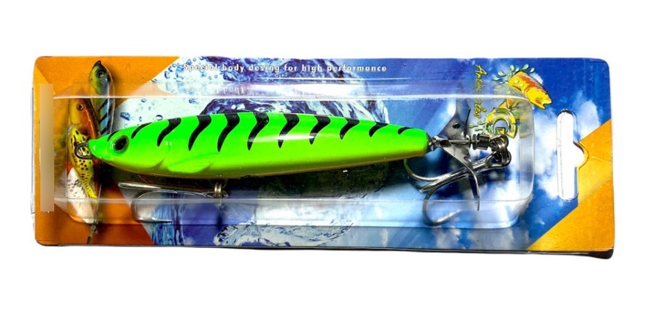 Señuelo Ng Turbo 115 Mm 28 Gr De Superficie Con Helice