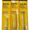 Set 3 Mechas Dewalt Brocas De Widia 3 4 5 Mm Mamposteria