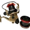 Reel Tech Maverick 100 De Lance Carrete Conico Rel 4.1:1 Cap 0,40mm/420m + Carrete Adicional