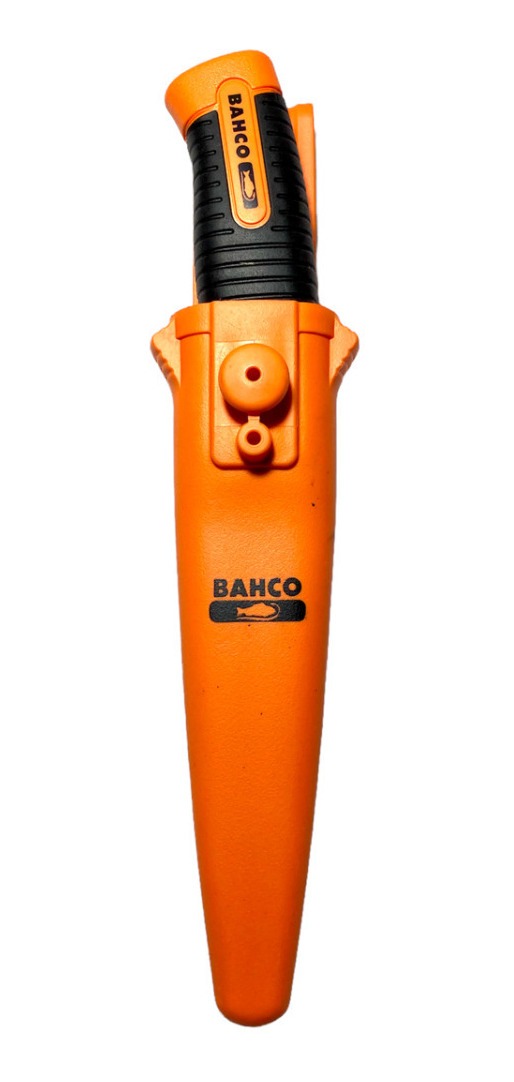Cuchillo Bahco 2446 Funda Plástica Acero Inoxidable Pesca