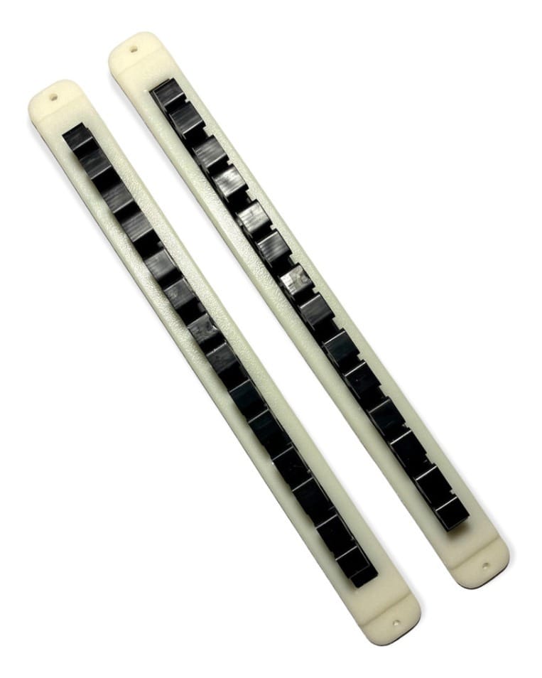 Soporte Cañas Pesca Pared X2u 6 Cañas 32 Cm De Goma Cañero