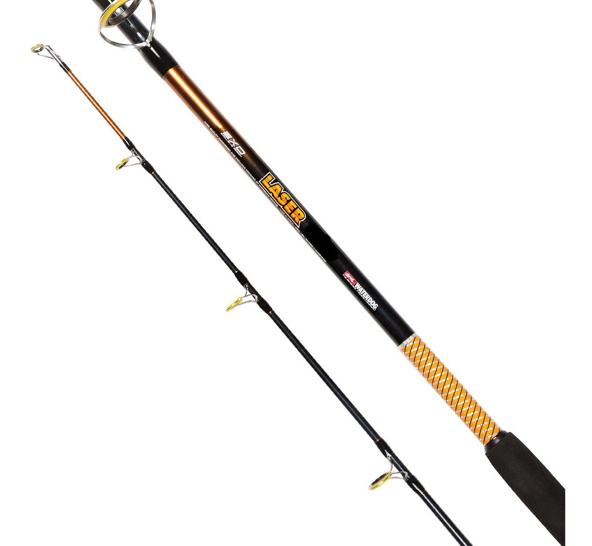 Caña Waterdog Laser Plomada 100-200gr 2,40m 2 Tramos Pesada