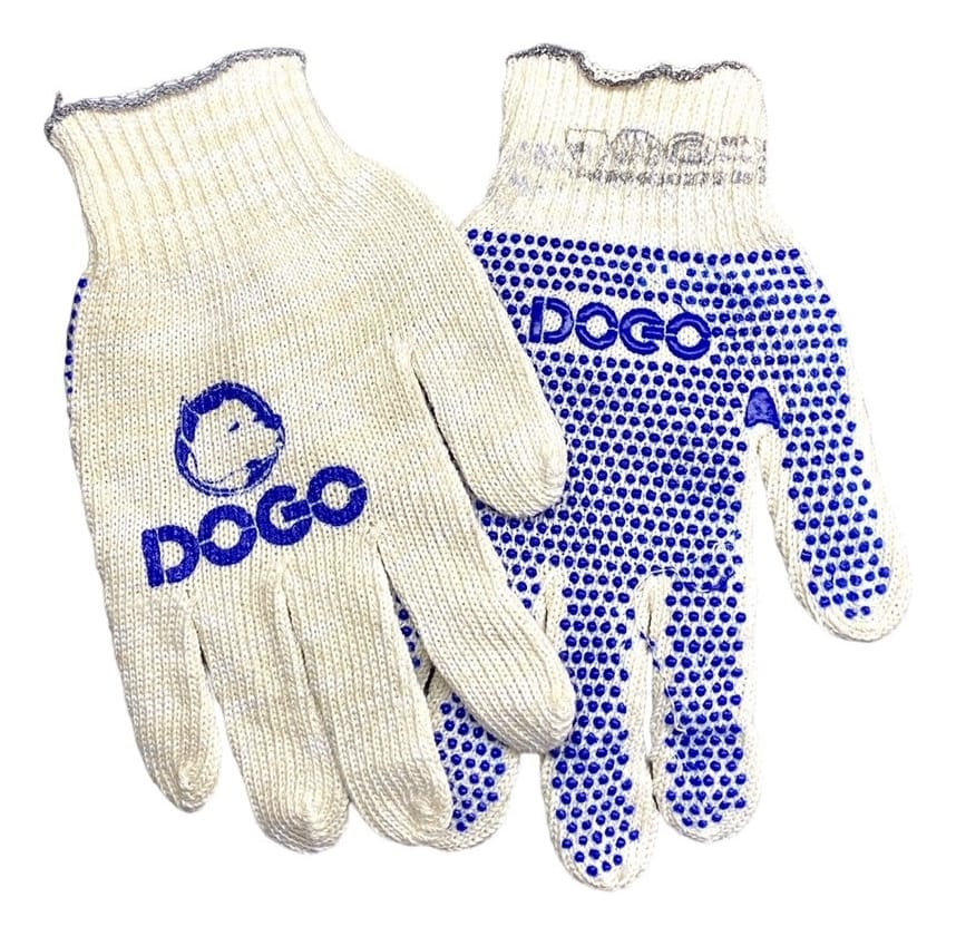 Guantes Moteados Dogo Algodon Poliester Certificado X20pares