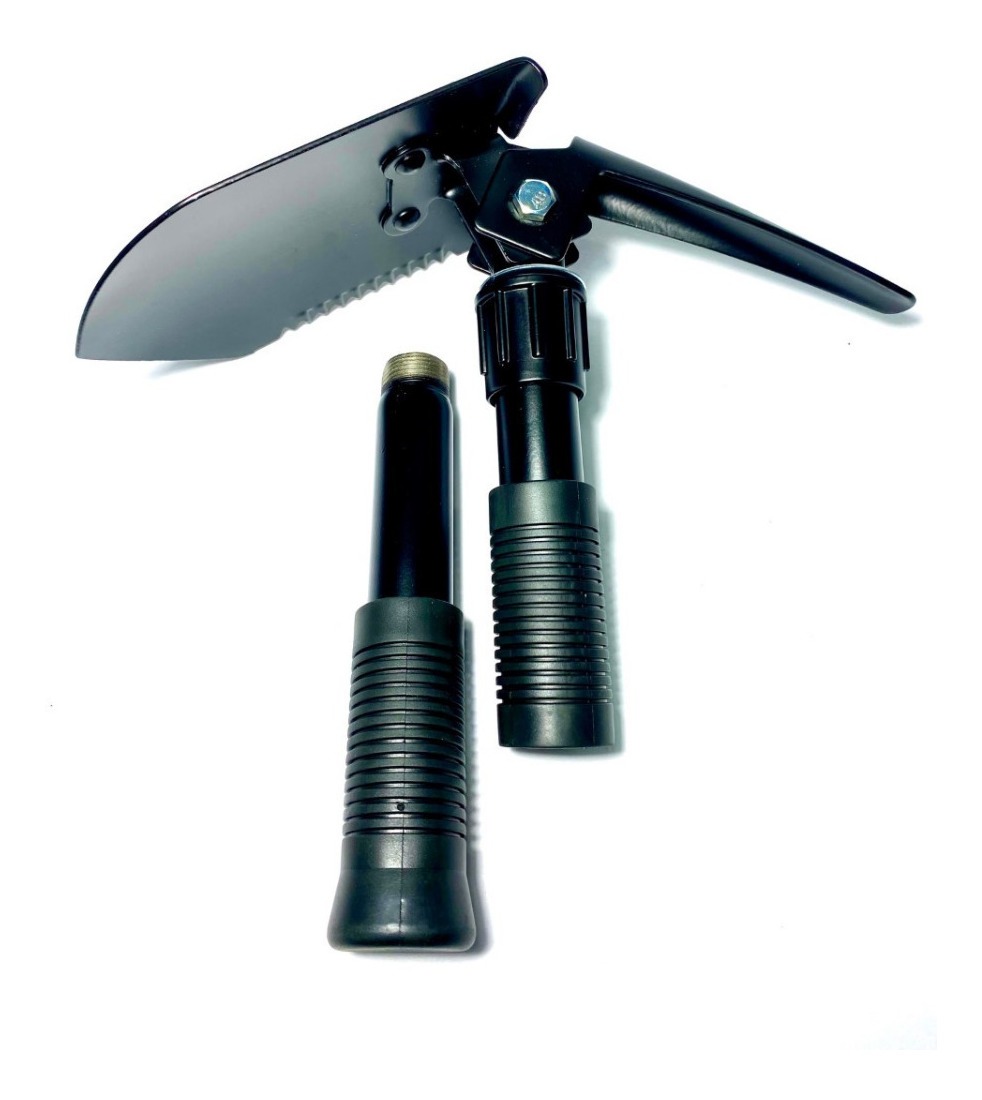 Pala Pico Negra Camping Waterdog Articulada 44 Cm X 9,5 Cm