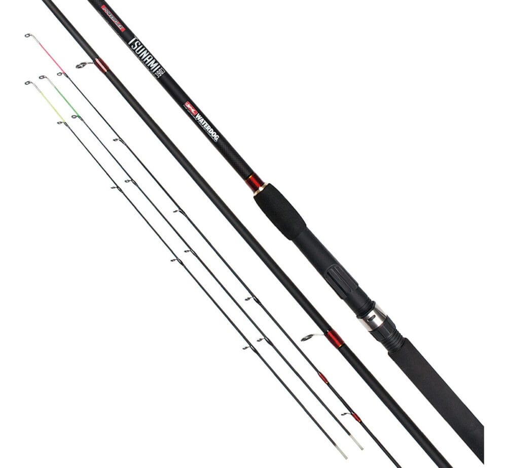 Caña Waterdog Tsunami 420 3 Tramos + 3 Punteras 150 Gr
