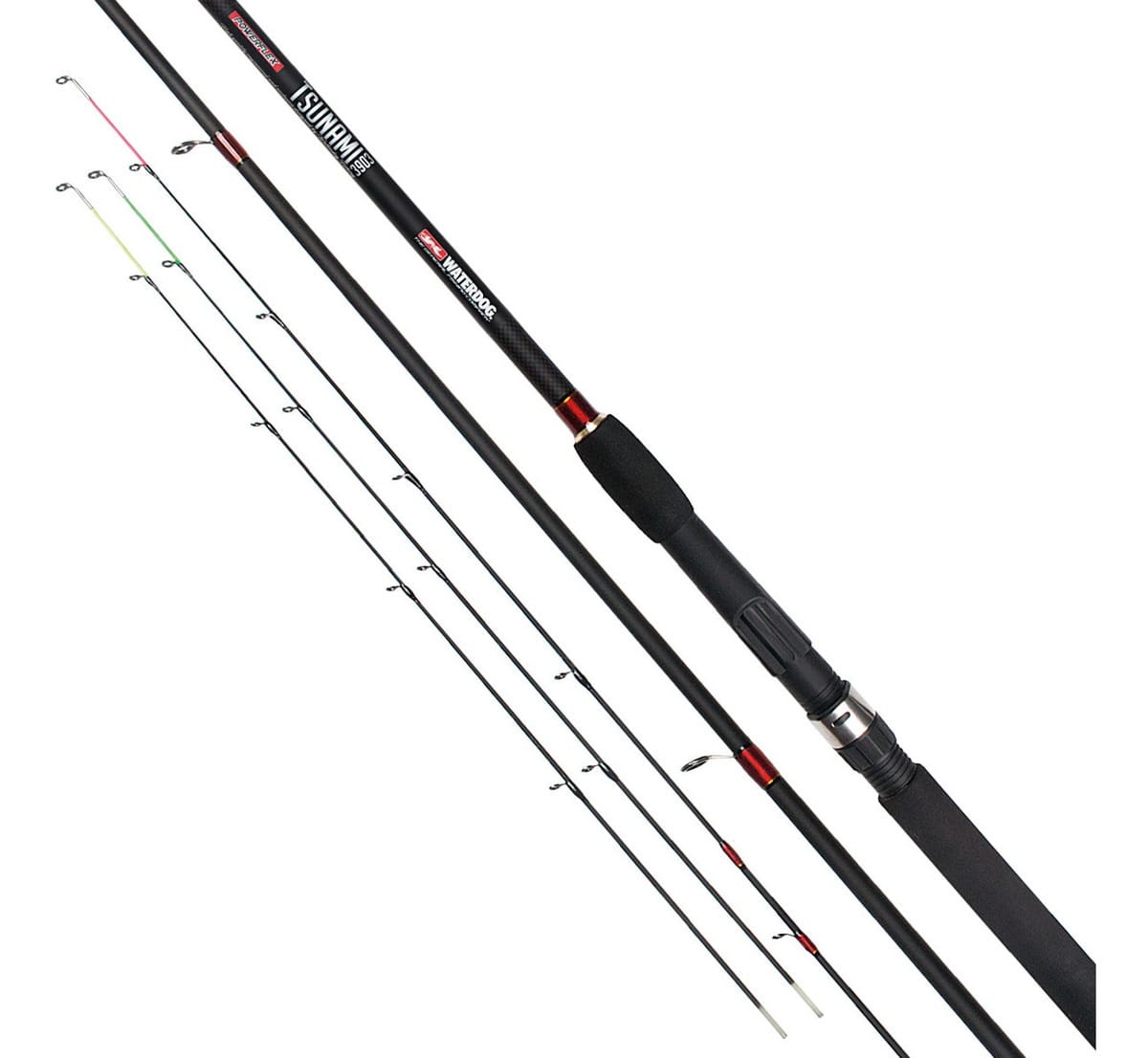 Caña Waterdog Tsunami 420 3 Tramos + 3 Punteras 150 Gr