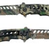 Navaja Cuchillo Tactico Stolberg Cortapluma Hoja 9cm Camufl Color Camuflado