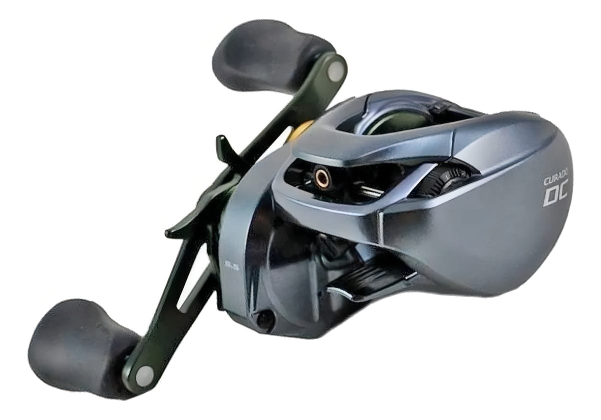 Reel Rotativo Shimano Curado Dc 151hg Izquierdo Color Negro